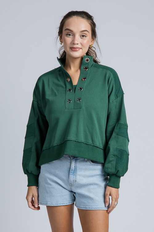 Grommet Detail Pullover, H. Green - 4K7A4451 crop mid thigh.jpg